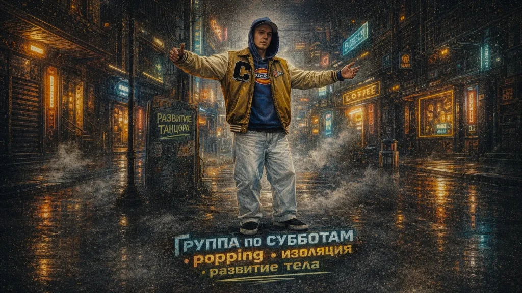 Обучение танцу поппинг